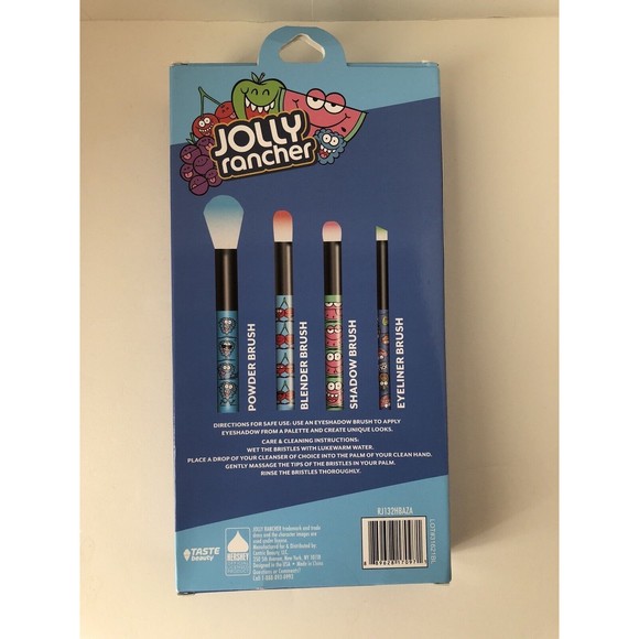 JOLLY Rancher 4 Piece Cosmetic Brush Set - Picture 2 of 4